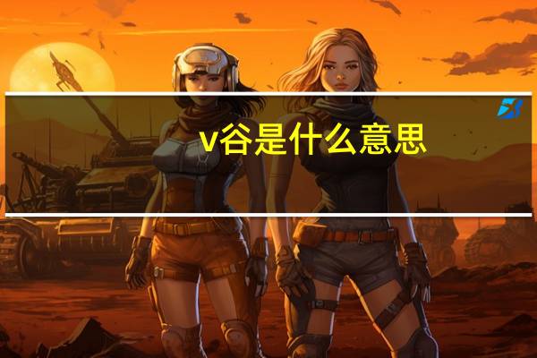 v谷是什么意思