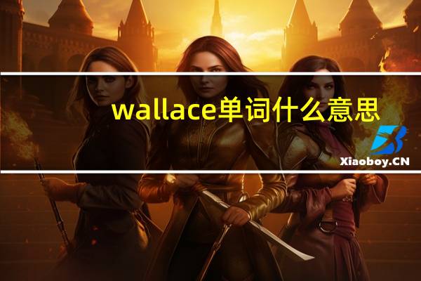 wallace单词什么意思