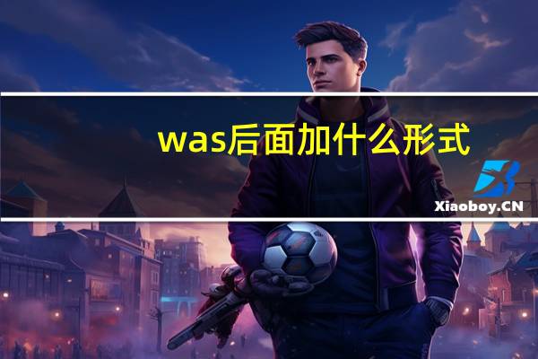 was后面加什么形式