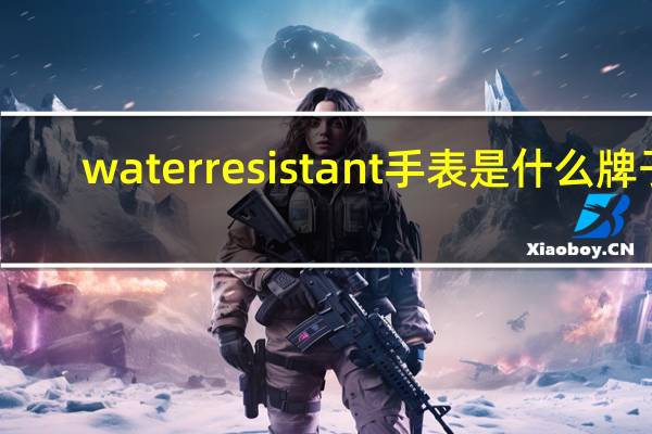 waterresistant手表是什么牌子（waterresistant）