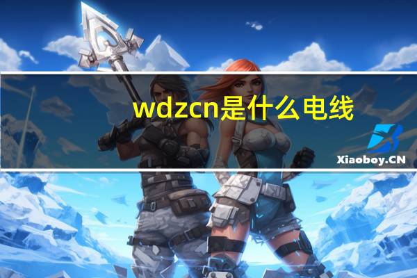 wdzcn是什么电线