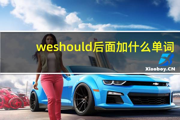 we should后面加什么单词