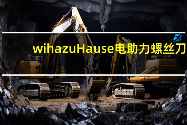 wiha zu Hause电助力螺丝刀：支持档位调节，Type-C充电方便省心