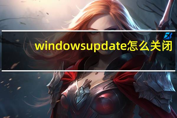 windows update怎么关闭（windows update）