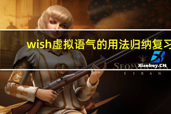 wish虚拟语气的用法归纳复习