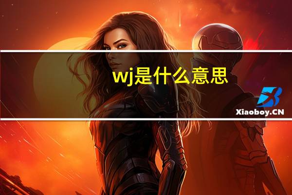 wj是什么意思