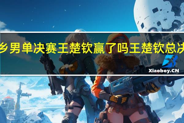 wtt新乡男单决赛王楚钦赢了吗 王楚钦总决赛男单夺冠