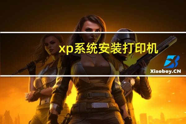 xp系统安装打印机（xp系统安装）