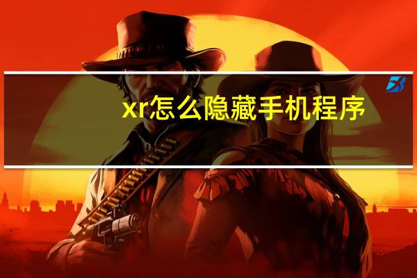 xr怎么隐藏手机程序