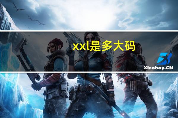 xxl是多大码