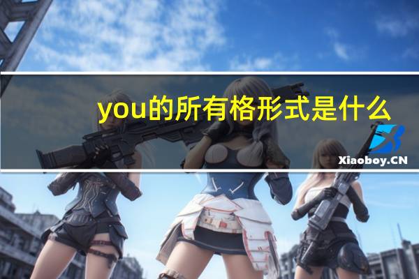 you的所有格形式是什么