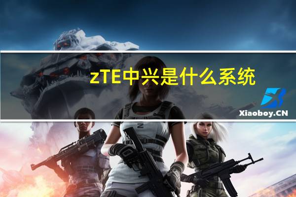zTE中兴是什么系统