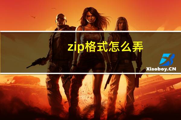 zip格式怎么弄（zip格式）