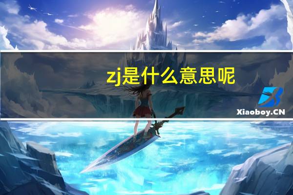 zj是什么意思呢