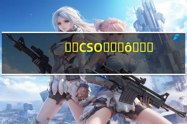 ҽҩCSO��ʲô��˼