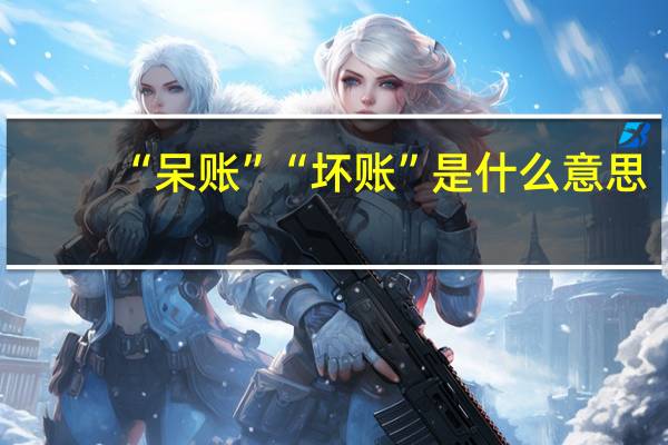 “呆账”“坏账”是什么意思