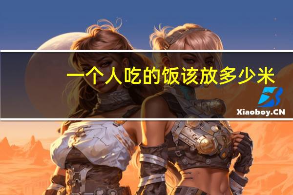 一个人吃的饭该放多少米