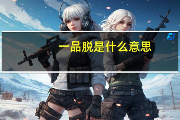 一品脱是什么意思