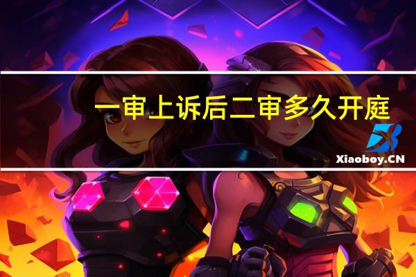 一审上诉后二审多久开庭