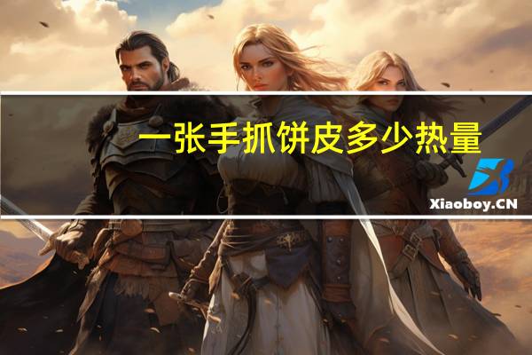 一张手抓饼皮多少热量