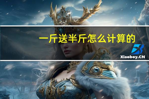 一斤送半斤怎么计算的