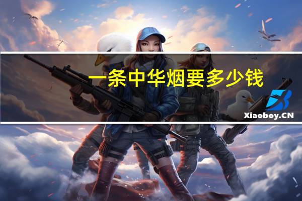 一条中华烟要多少钱