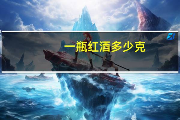 一瓶红酒多少克