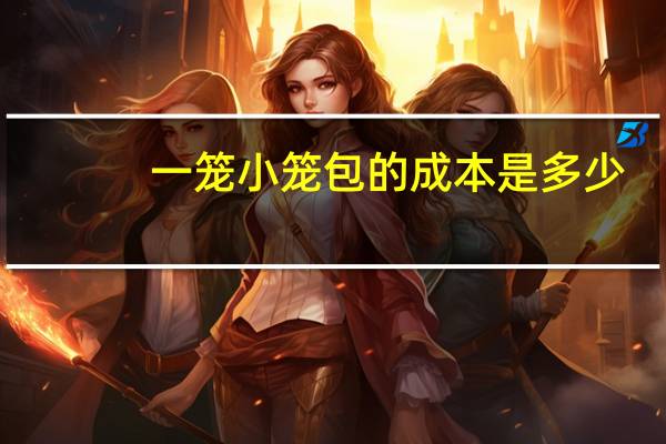 一笼小笼包的成本是多少