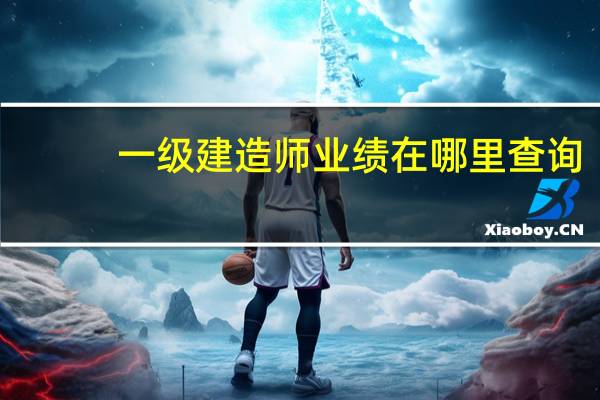 一级建造师业绩在哪里查询