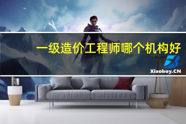 一级造价工程师哪个机构好