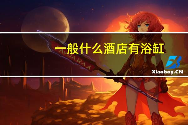 一般什么酒店有浴缸