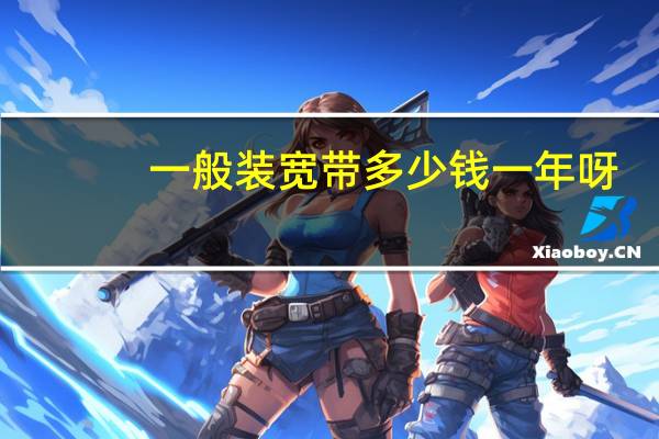 一般装宽带多少钱一年呀