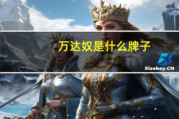 万达奴是什么牌子