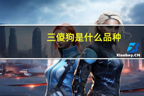三傻狗是什么品种