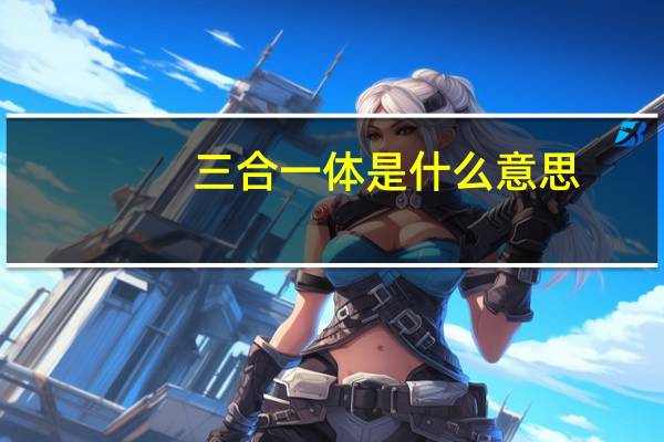 三合一体是什么意思