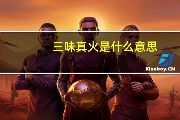 三味真火是什么意思