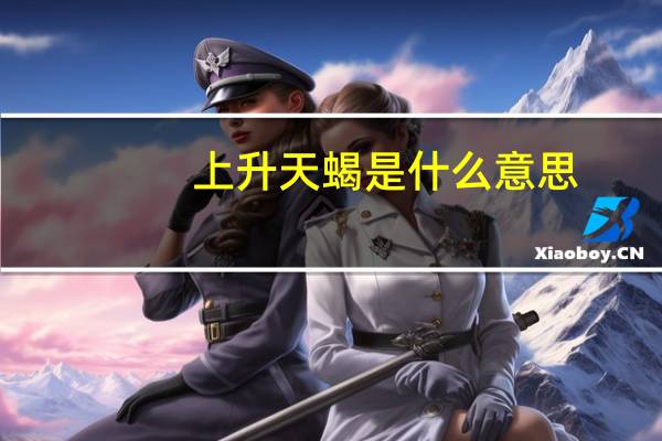 上升天蝎是什么意思