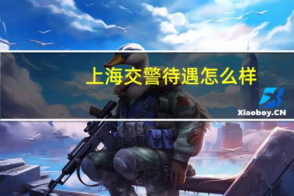 上海交警待遇怎么样