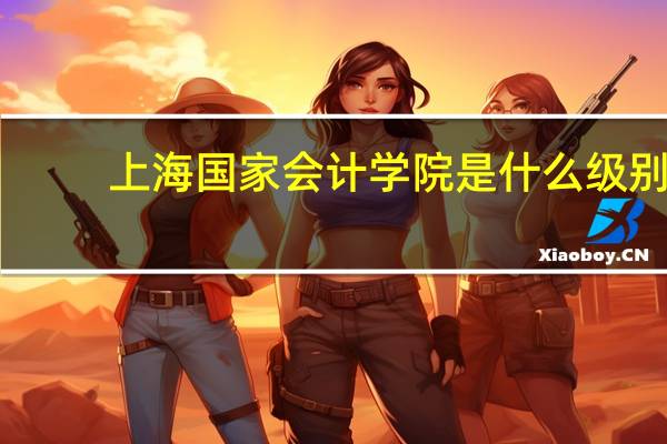 上海国家会计学院是什么级别