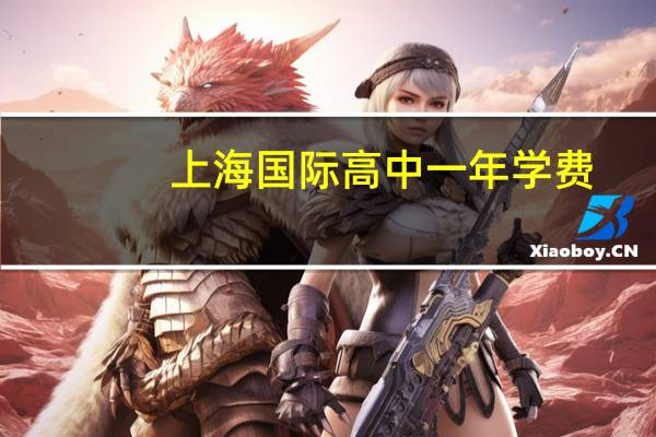 上海国际高中一年学费
