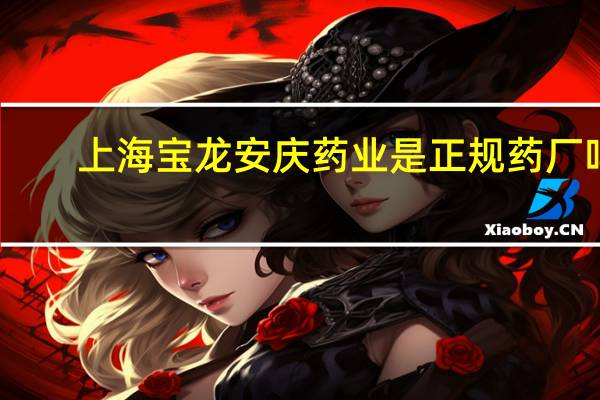 上海宝龙安庆药业是正规药厂吗