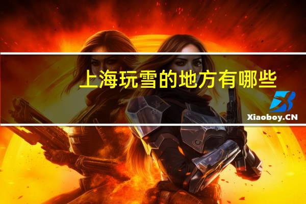 上海玩雪的地方有哪些