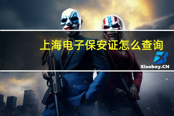 上海电子保安证怎么查询