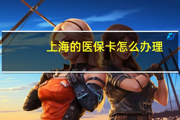 上海的医保卡怎么办理