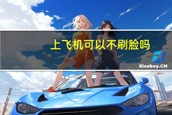 上飞机可以不刷脸吗
