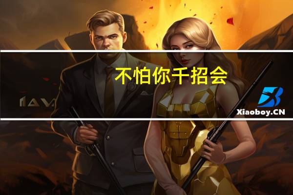 不怕你千招会，但怕你一招精，是什么意思