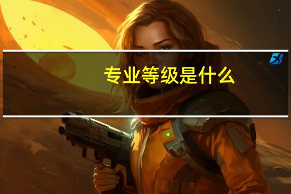 专业等级是什么