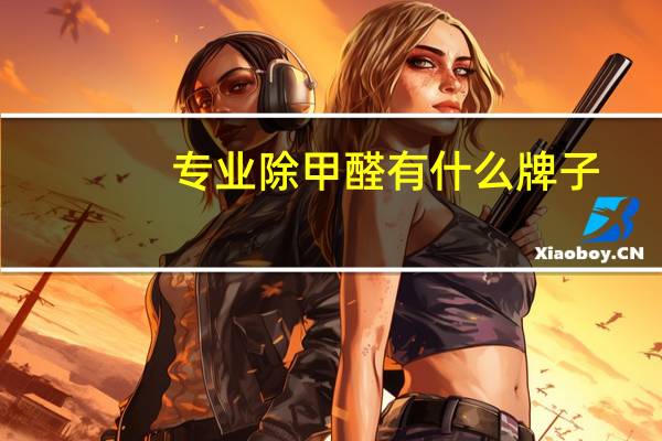 专业除甲醛有什么牌子