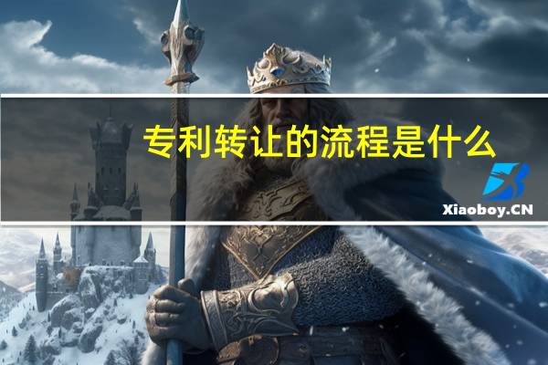 专利转让的流程是什么