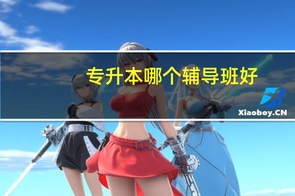 专升本哪个辅导班好
